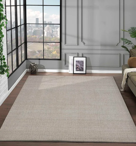 Tresor Solid Carpet Beige