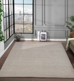 Tresor Solid Carpet Beige