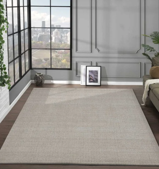 Tresor Solid Carpet Beige