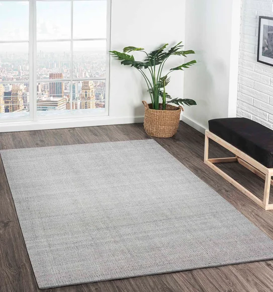 Tresor Solid Carpet Silver