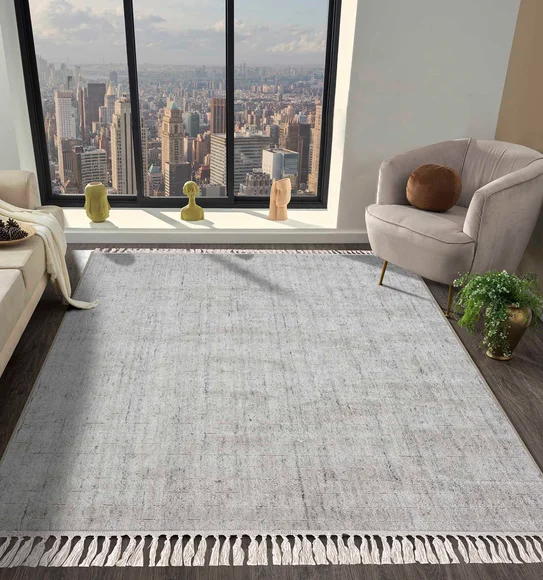 Milange 2 Solid Carpet Ivory