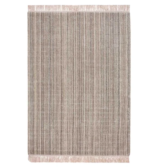 Milange 2 Striped Carpet Taupe