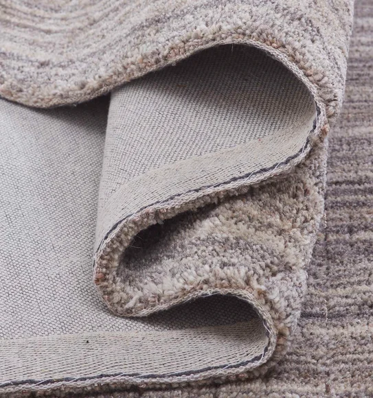 Milange 2 Striped Carpet Taupe