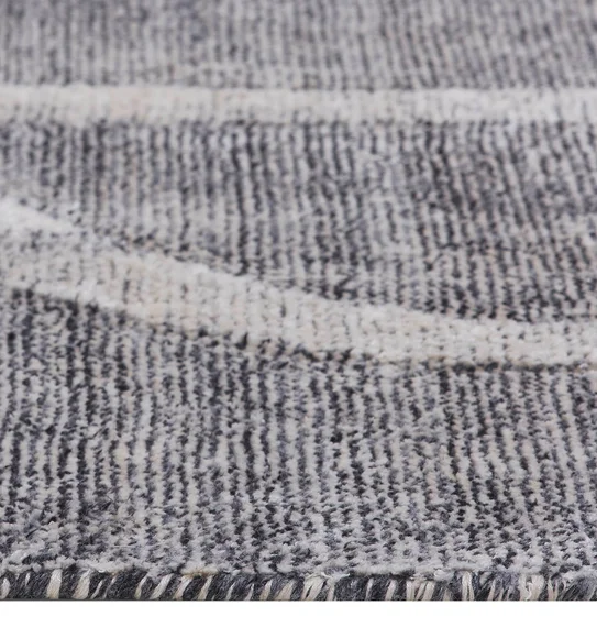 Milange 3 Modern Carpet Charcoal