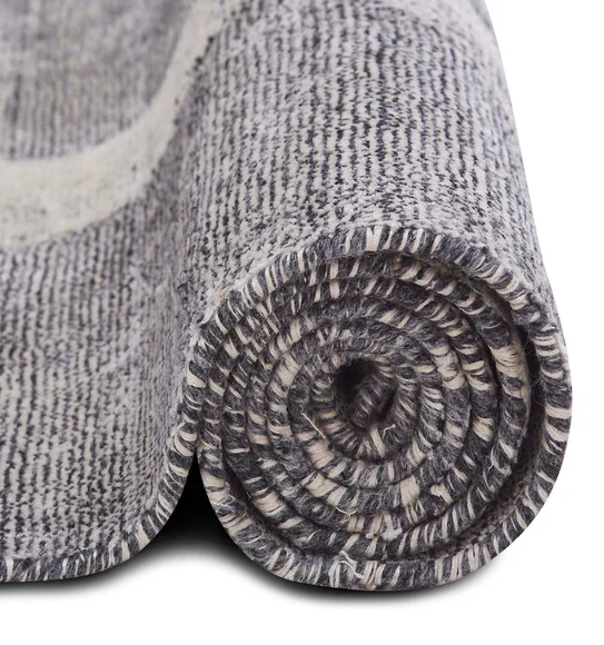 Milange 3 Modern Carpet Charcoal