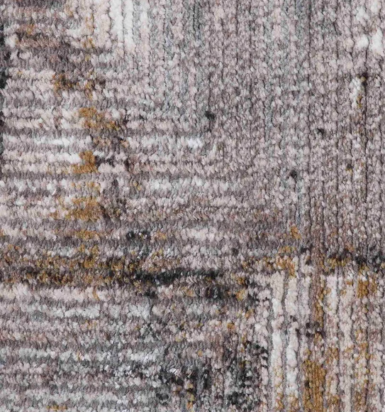 Norway Abstract Runner Cream and Grey
