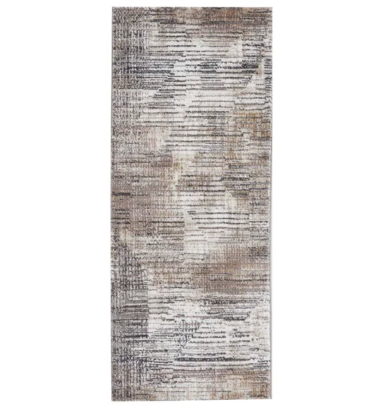 Norway Abstract Runner Brown and D.Grey
