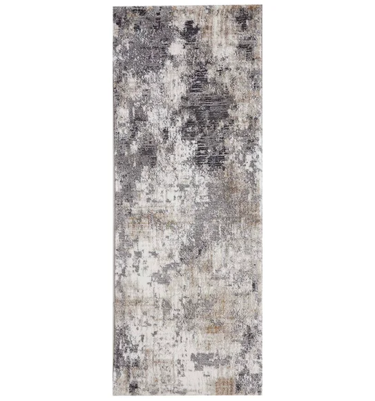 Norway Abstract Runner Grey