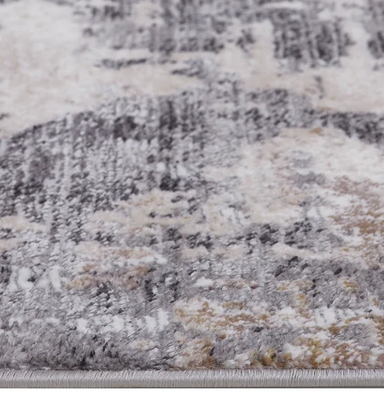 Norway Abstract Runner Grey and Beige