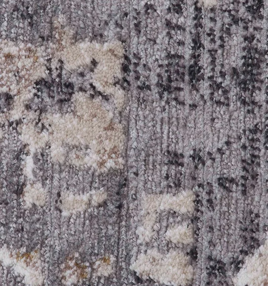 Norway Abstract Runner Grey and Beige