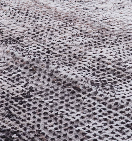 Norway Abstract Runner Charcoal and Cream