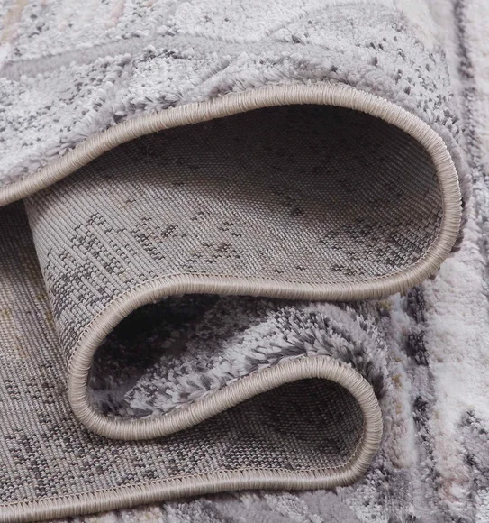 Norway Abstract Carpet Beige and Grey