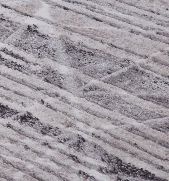 Norway Abstract Carpet Beige and Grey