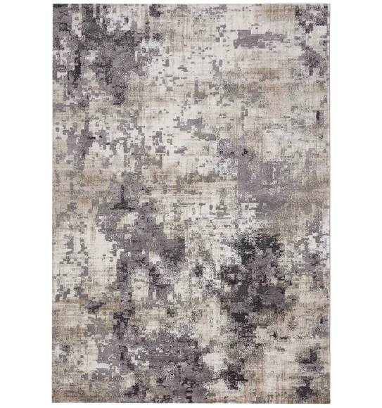 Norway Abstract Carpet Grey