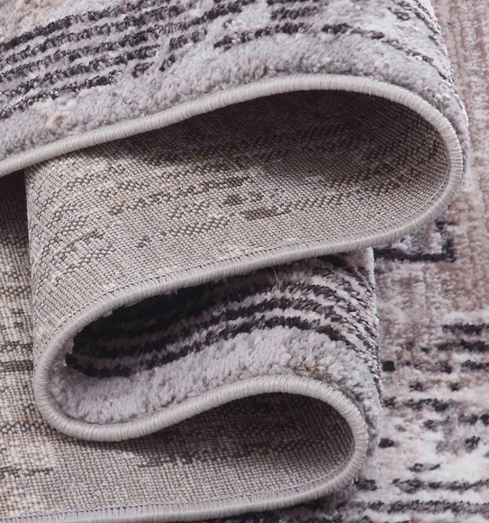 Norway Abstract Carpet Grey and L.Beige