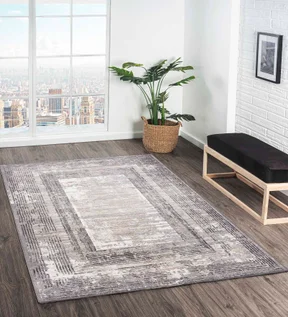 Norway Abstract Carpet Grey and L.Beige