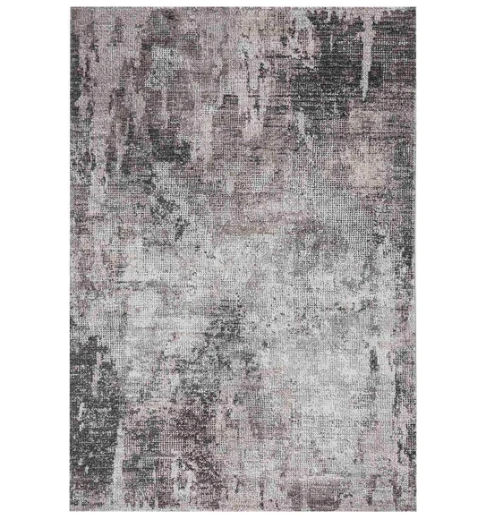 Norway Abstract Carpet Charcoal and Cream