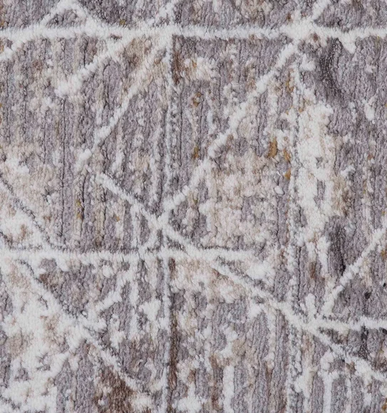 Norway Abstract Carpet Grey and Cream