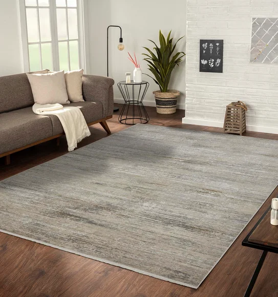 Sweden Abstract Carpet Grey and Cream