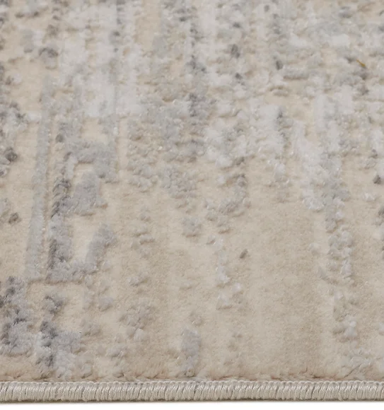 Sweden Abstract Carpet Grey and Cream