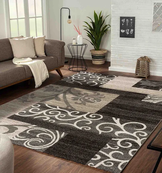 Kristy Neo Classical Carpet L.Beige