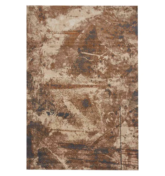 Kristy Abstract Carpet Brown Beige