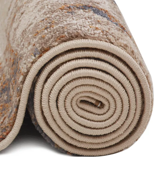 Kristy Abstract Carpet Brown Beige