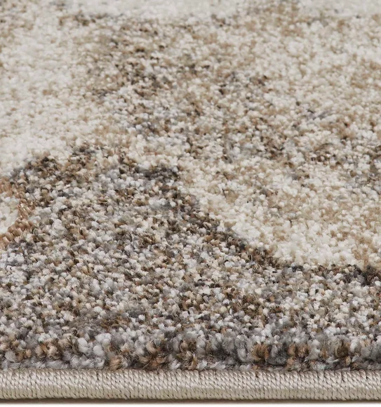 Malaga Abstract Carpet Beige