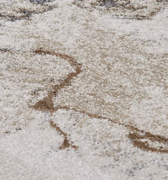 Malaga Abstract Carpet Beige