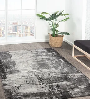 Malaga Abstract Carpet Grey Cream