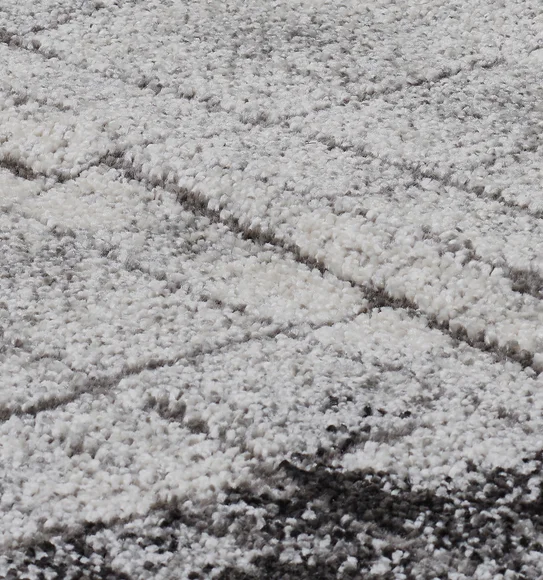 Malaga Abstract Carpet Grey Cream