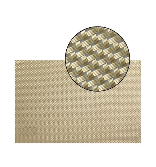 Avono Maze Mat Heat Resistant Table Mat Gold