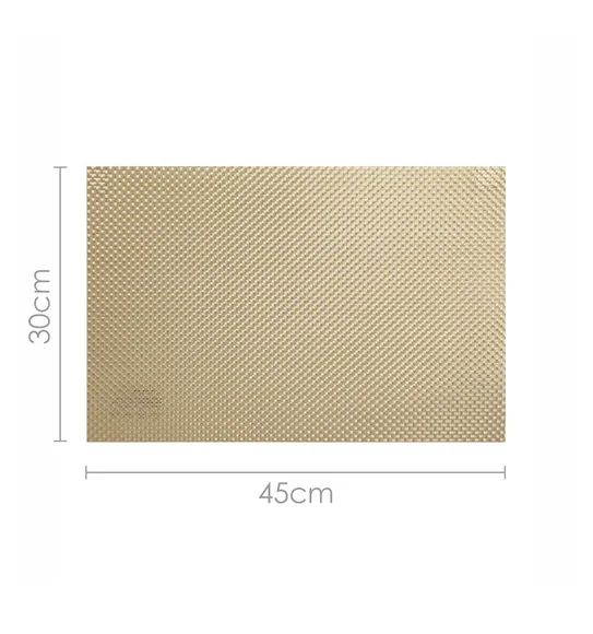 Avono Maze Mat Heat Resistant Table Mat Gold