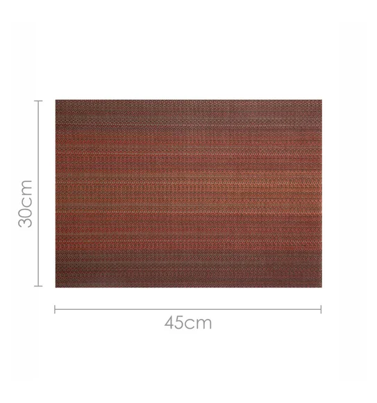 Avono Maze Mat Heat Resistant Table Mat Rust