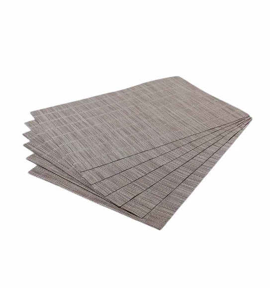 Avono Maze Mat Heat Resistant Table Mat Brown