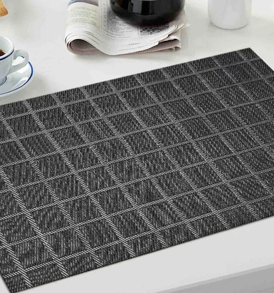 Avono Maze Mat Heat Resistant Table Mat D.Grey