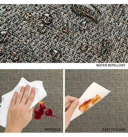 Avono Maze Mat Heat Resistant Table Mat Black and Copper