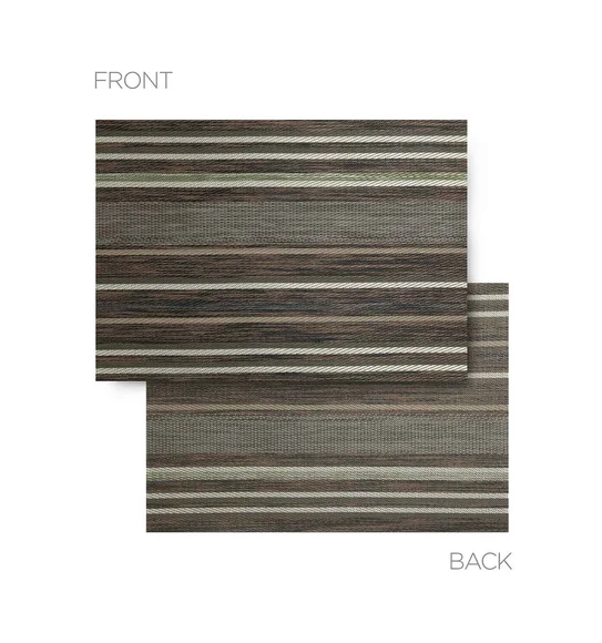 Avono Maze Mat Heat Resistant Table Mat Brown and Olive