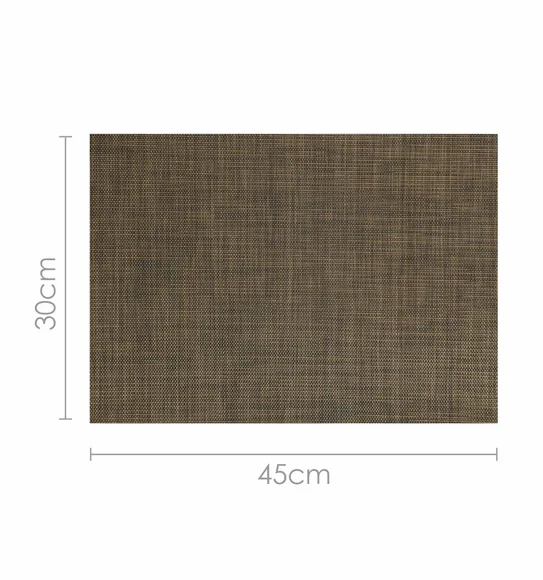 Avono Maze Mat Heat Resistant Table Mat Golden Black