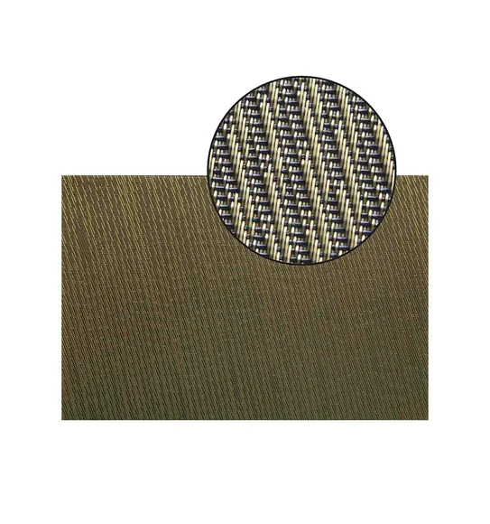 Avono Maze Mat Heat Resistant Table Mat Golden and Black