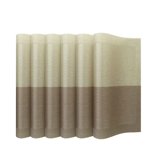 Avono Maze Mat Heat Resistant Table Mat Beige and Brown