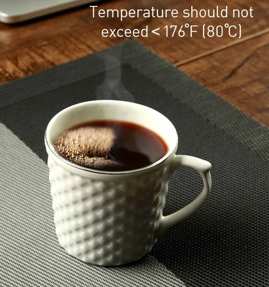 Avono Maze Mat Heat Resistant Table Mat Grey