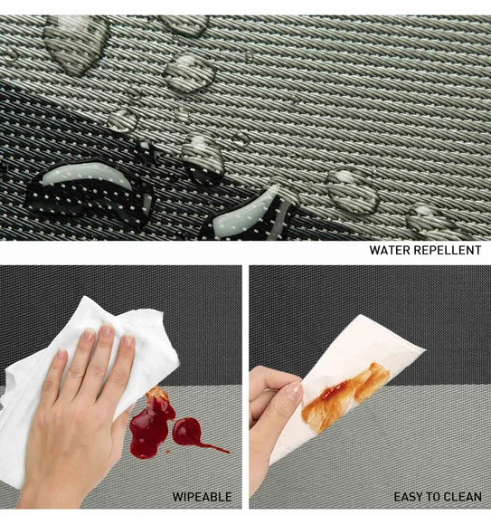 Avono Maze Mat Heat Resistant Table Mat Grey