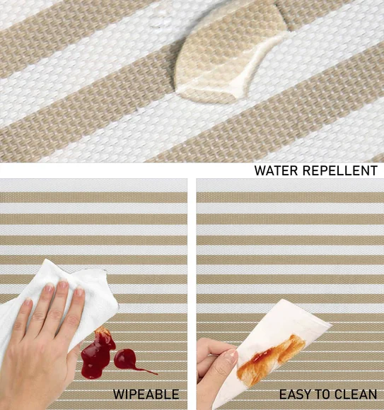 Avono Maze Mat Heat Resistant Table Mat Beige