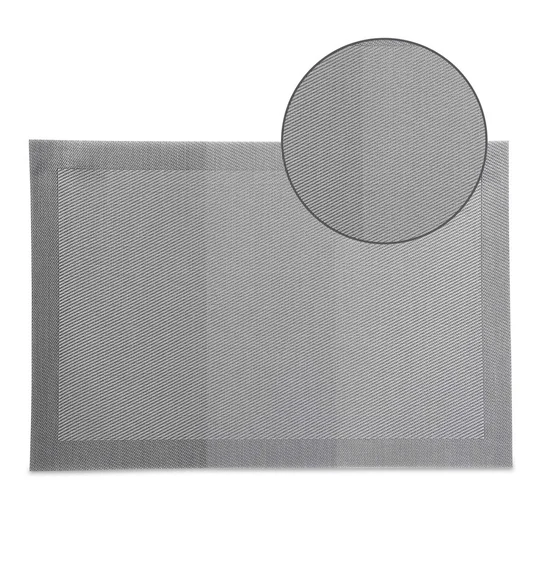 Avono Maze Mat Heat Resistant Table Mat Silver