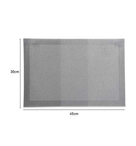 Avono Maze Mat Heat Resistant Table Mat Silver