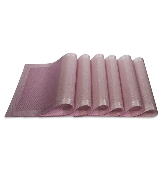 Avono Maze Mat Heat Resistant Table Mat Blush