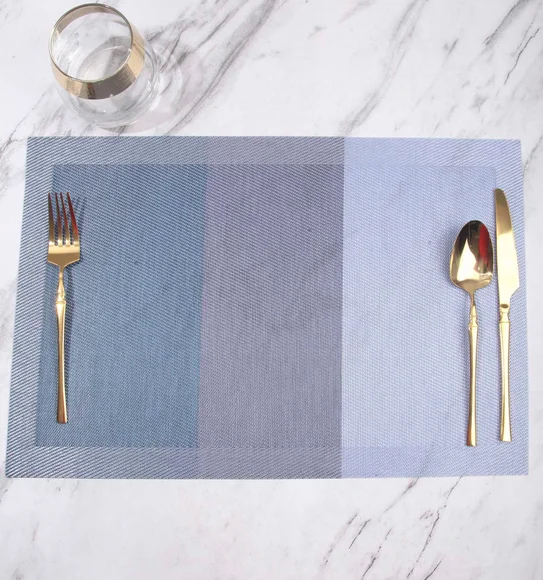 Avono Maze Mat Heat Resistant Table Mat Aqua