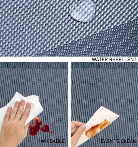 Avono Maze Mat Heat Resistant Table Mat Aqua
