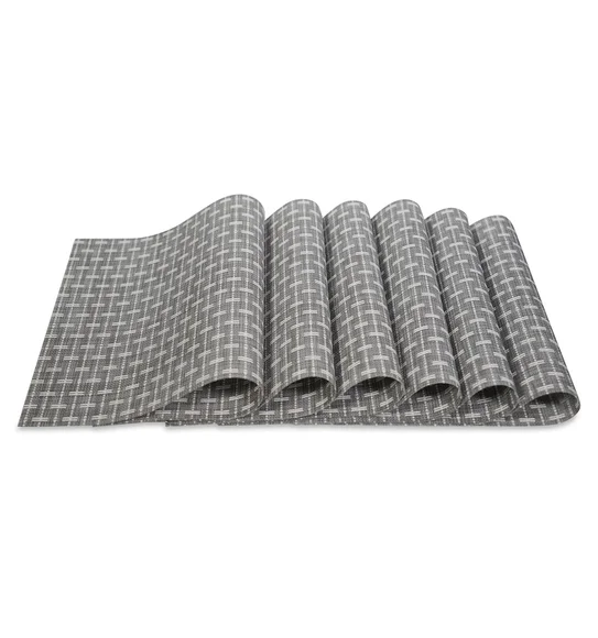 Avono Maze Mat Heat Resistant Table Mat Beige and White